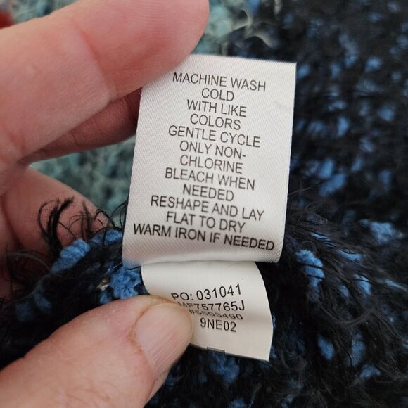 John Paul Richard Cardigan Women's Large Striped Button Up Sweater Pockets GUC - Picture 4 of 10